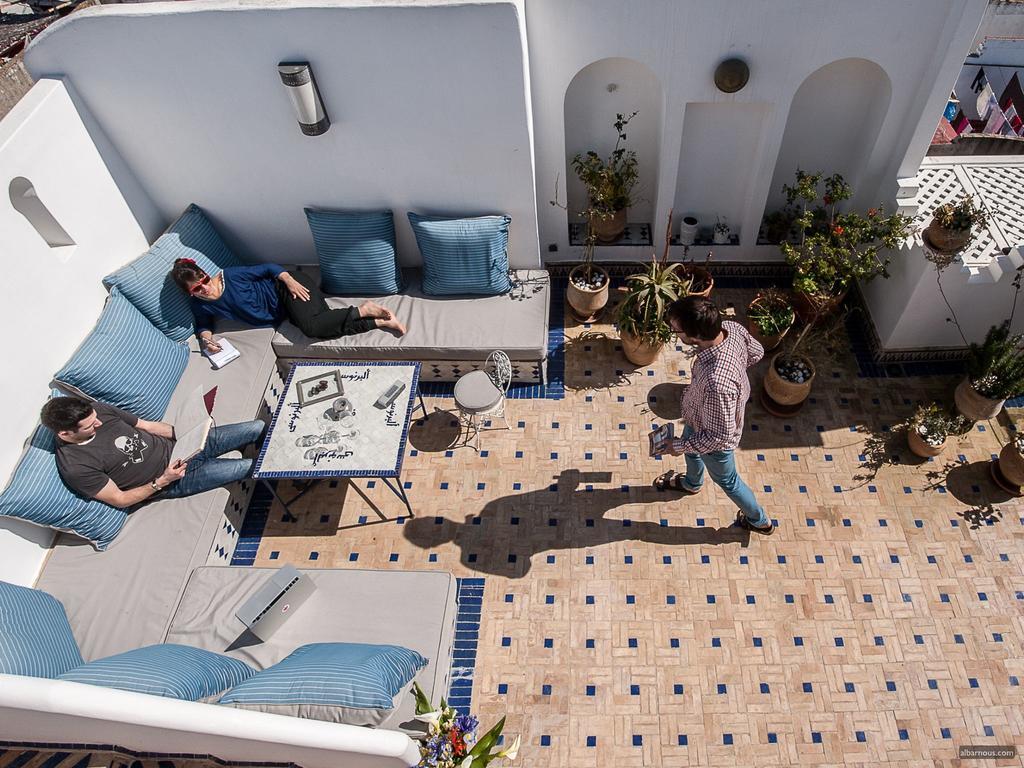 Albarnous Maison D'Hotes Tanger Exterior foto